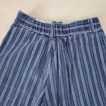 Load image into Gallery viewer, Vintage Navy Striped Pants kids 6
