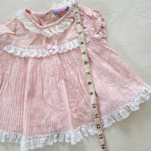 Load image into Gallery viewer, Vintage Floral Pleated Dress 9-12 months
