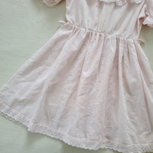 Load image into Gallery viewer, Vintage Pink Eyelet Dress 5t/6
