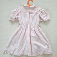 Load image into Gallery viewer, Vintage Pink Eyelet Dress 5t/6
