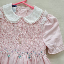 Load image into Gallery viewer, Vintage Polly Flinders Smocked Dress kids 7
