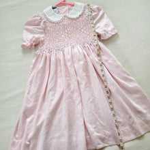 Load image into Gallery viewer, Vintage Polly Flinders Smocked Dress kids 7
