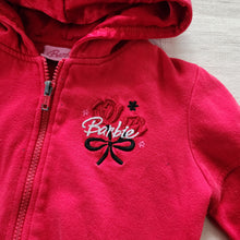 Load image into Gallery viewer, Y2k Barbie Zip-up Hoodie 5t/6
