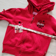 Load image into Gallery viewer, Y2k Barbie Zip-up Hoodie 5t/6
