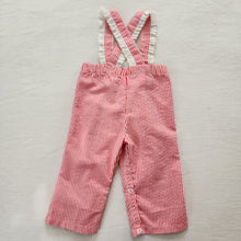 Load image into Gallery viewer, Vintage Whale Girly Overalls 18 months
