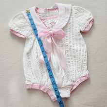 Load image into Gallery viewer, Vintage Nautical Pink Romper 9-12 months
