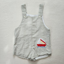 Load image into Gallery viewer, Vintage Sailboat Romper 2t/3t
