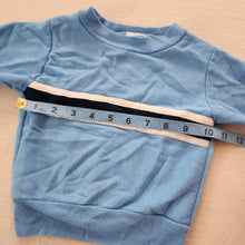 Load image into Gallery viewer, Vintage Blue Soft Lightweight Crewneck 2t
