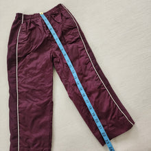 Load image into Gallery viewer, Vintage Maroon Windbreaker Pants 4t
