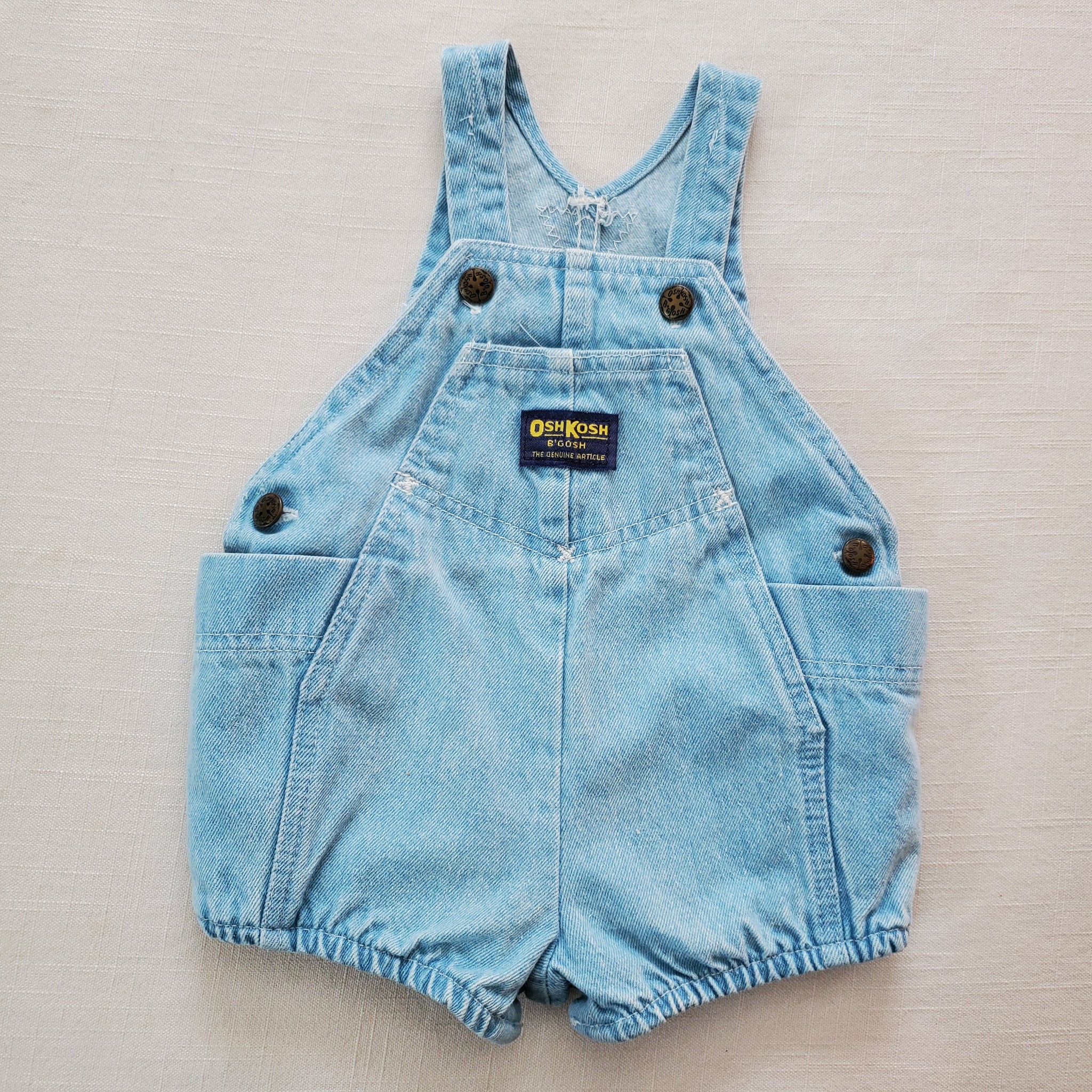 Vinatge OshKosh Denim fashion Bubble Shortalls