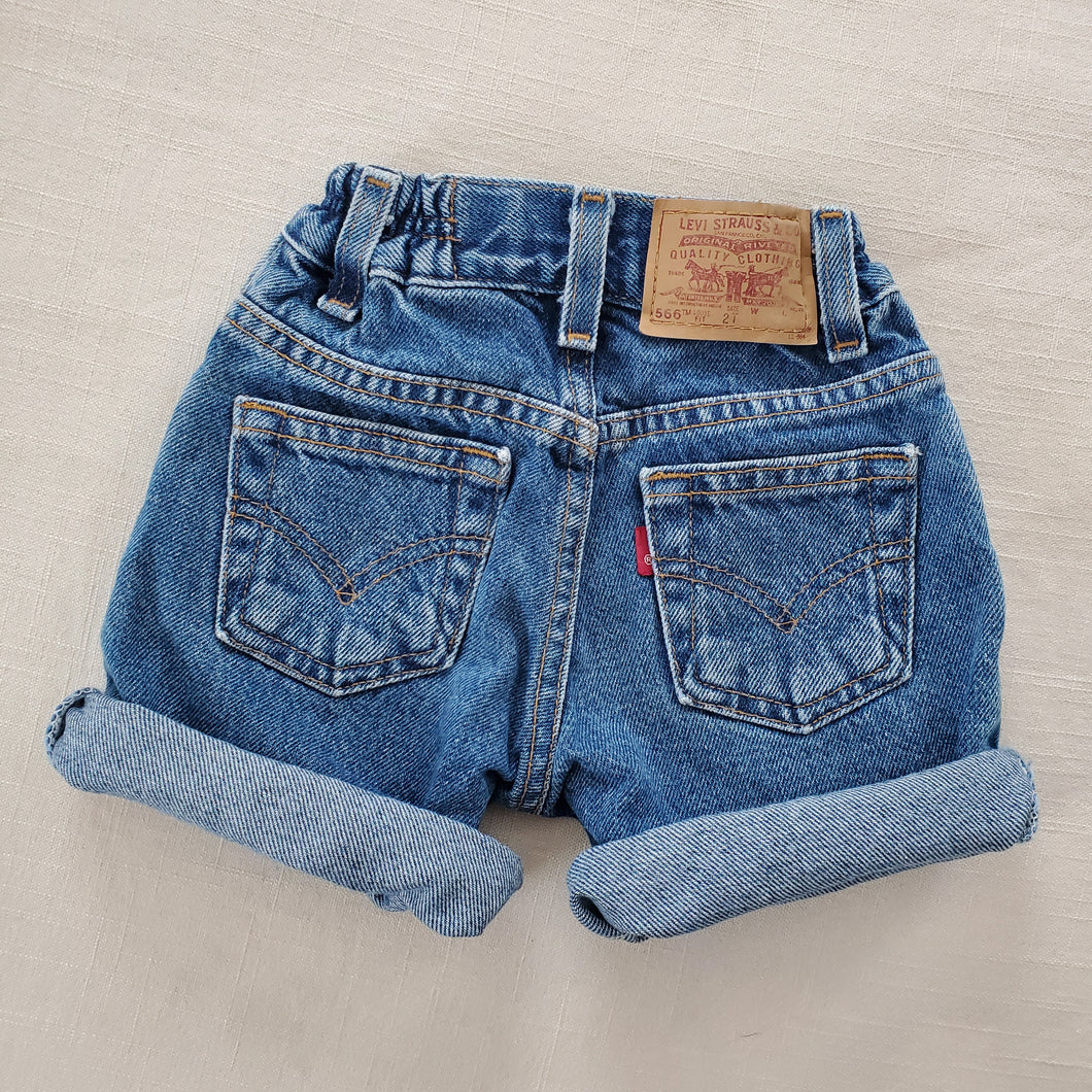 Vintage Levi's 566 Fit Jean Shorts 2t