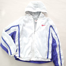 Load image into Gallery viewer, Vintage Nike White &amp; Blue Jacket kids 14
