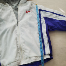 Load image into Gallery viewer, Vintage Nike White &amp; Blue Jacket kids 14
