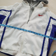 Load image into Gallery viewer, Vintage Nike White &amp; Blue Jacket kids 14
