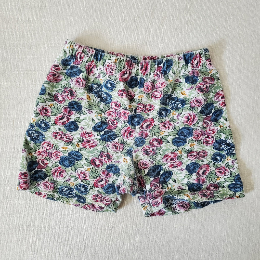 Vintage Rose Floral Shorts 2t