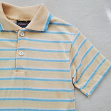 Load image into Gallery viewer, Vintage Pastel Striped Shirt kids 6/7
