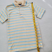 Load image into Gallery viewer, Vintage Pastel Striped Shirt kids 6/7
