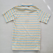 Load image into Gallery viewer, Vintage Pastel Striped Shirt kids 6/7
