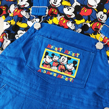 Load image into Gallery viewer, Vintage Mickey Mouse Shortalls/Shirt Set 3t/4t
