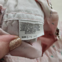 Load image into Gallery viewer, Vintage Oshkosh Floral Pink Shortalls 6-9 months
