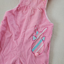 Load image into Gallery viewer, Vintage Bunny Pink Overalls 6 months
