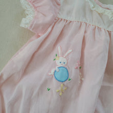 Load image into Gallery viewer, Vintage Nanette Bunny Bubble Romper 0-3 months
