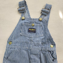 Load image into Gallery viewer, Vintage 70s Oshkosh Engineer Striped Overalls 2t *distressed
