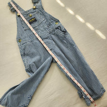 Load image into Gallery viewer, Vintage 70s Oshkosh Engineer Striped Overalls 2t *distressed
