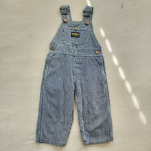 Load image into Gallery viewer, Vintage 70s Oshkosh Engineer Striped Overalls 2t
