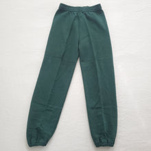 Load image into Gallery viewer, Vintage Jerzees Forrest Green Sweatpants kids 8
