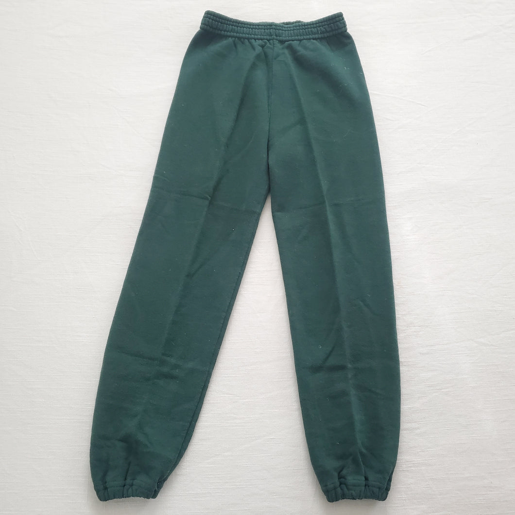 Vintage Jerzees Forrest Green Sweatpants kids 8