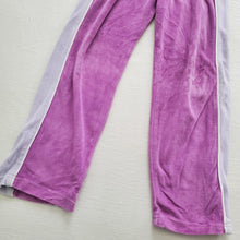 Load image into Gallery viewer, Y2k Velour Purple Pants kids 6/7
