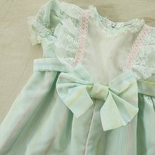 Load image into Gallery viewer, Vintage Pastel Striped Pantsuit 3-6 months
