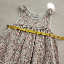 Load image into Gallery viewer, Vintage Small Floral Sleeveless Dress 3t
