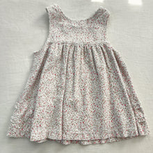 Load image into Gallery viewer, Vintage Small Floral Sleeveless Dress 3t
