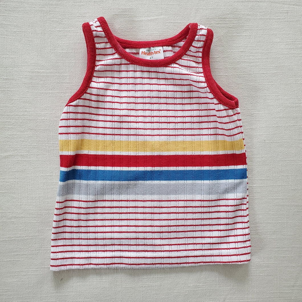 Vintage Healthtex Striped Tank Top 2t/3t