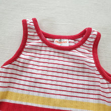 Load image into Gallery viewer, Vintage Healthtex Striped Tank Top 2t/3t
