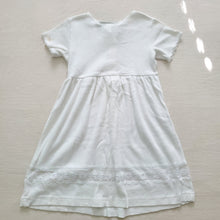 Load image into Gallery viewer, Vintage 90s White Casual Dress 5t/6
