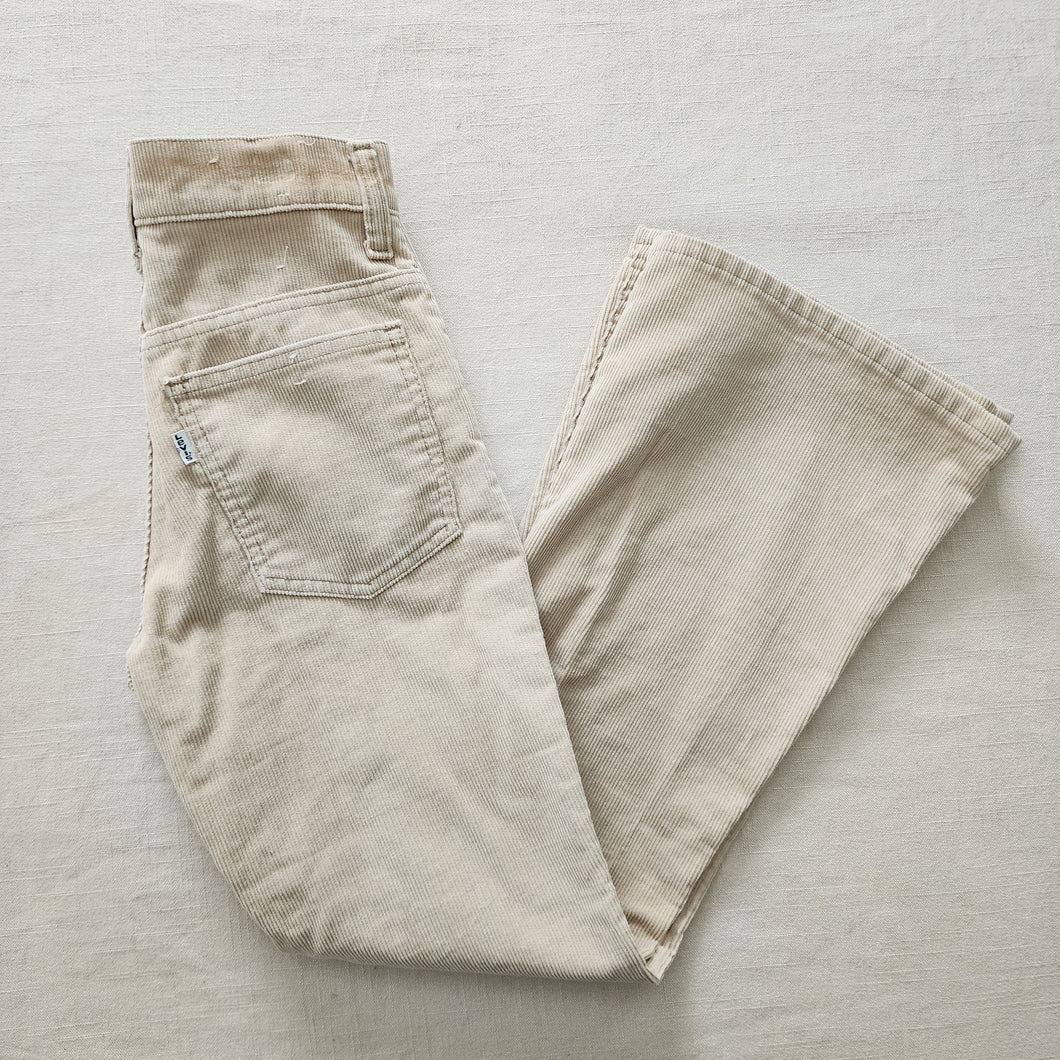 Vintage Levi's Flared Cord Pants kids 11 SLIM