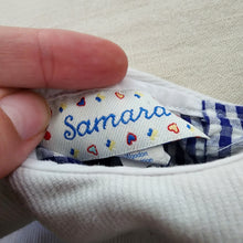 Load image into Gallery viewer, Vintage Samara Sailboat &amp; Fish Seersucker Dress 4t
