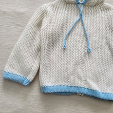 Load image into Gallery viewer, Vintage Hooded Knit Sweater 3t
