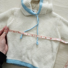 Load image into Gallery viewer, Vintage Hooded Knit Sweater 3t
