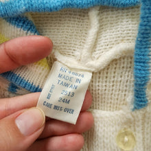 Load image into Gallery viewer, Vintage Knit Hooded Sweater 2t
