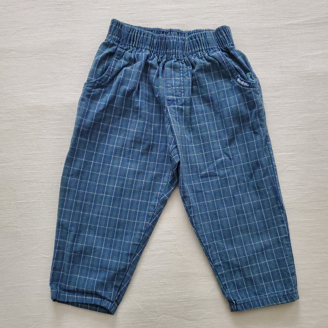 Vintage Oshkosh Plaid Pants 2t