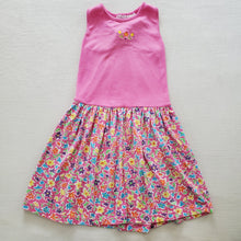 Load image into Gallery viewer, Vintage Casual Floral Pink Dress kids 6
