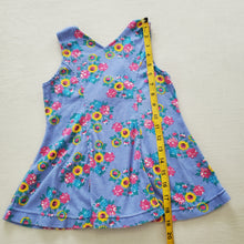 Load image into Gallery viewer, Vintage Floral Sleeveless Dress 3t
