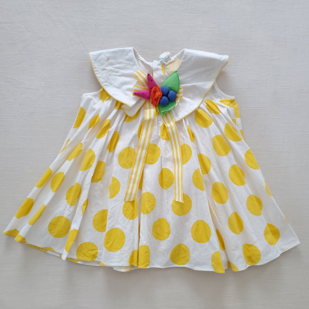 Vintage Polka Dot Party Dress 3t
