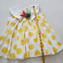 Load image into Gallery viewer, Vintage Polka Dot Party Dress 3t
