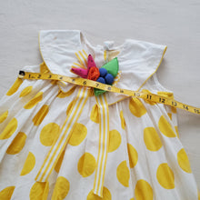Load image into Gallery viewer, Vintage Polka Dot Party Dress 3t

