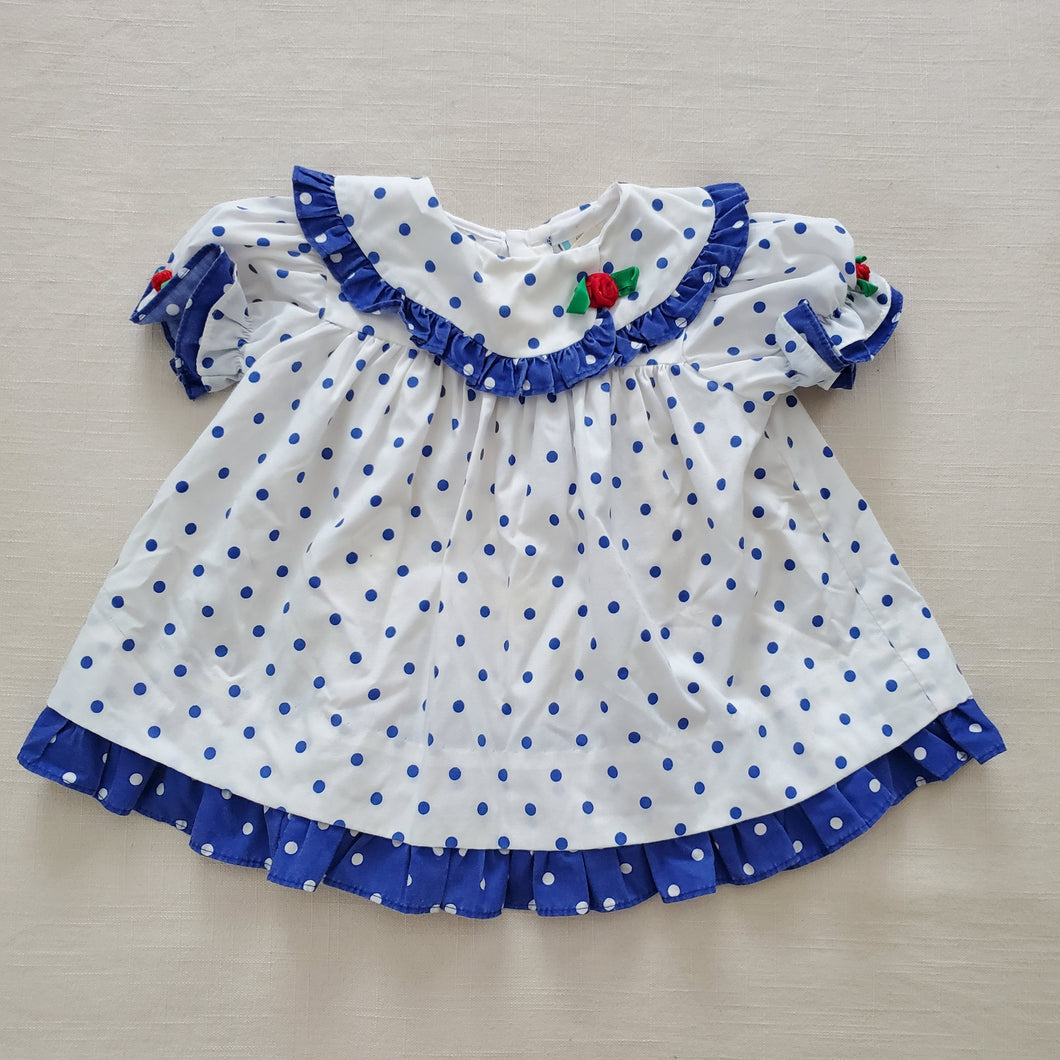 Vintage Polka Dot Dress 6-9 months